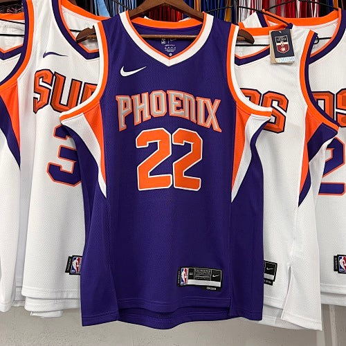 23rd Season Suns Away Purple No. 22 Ayton