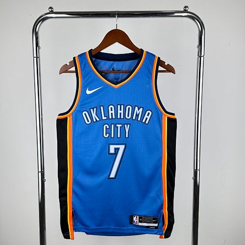 23rd season Thunder Blue No. 7 Holmgren
