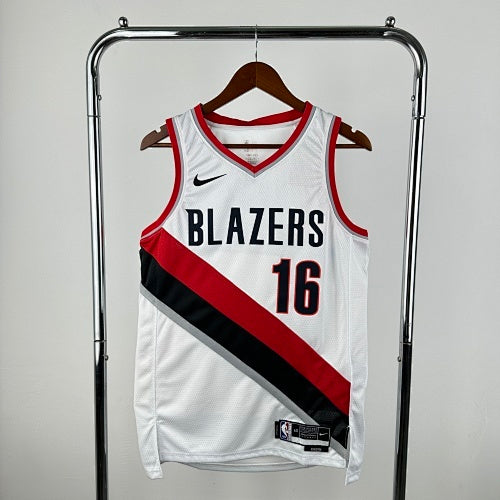 23rd Season Trail Blazers White No. 16 Yang Hansen
