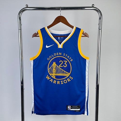 23rd Season Warriors Away Blue No. 23 Green