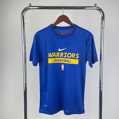 23rd Season Warriors Blue Training Quick-Drying T-Shirt Short Sleeve