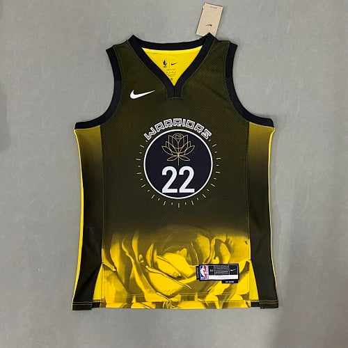 23rd Season Warriors Golden Lotus City Edition No. 22 Wiggins