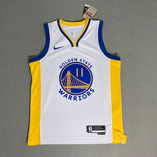 23rd Season Warriors Home White No. 11 Thompson