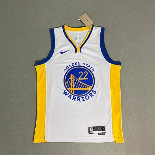 23rd Season Warriors Home White No. 22 Wiggins