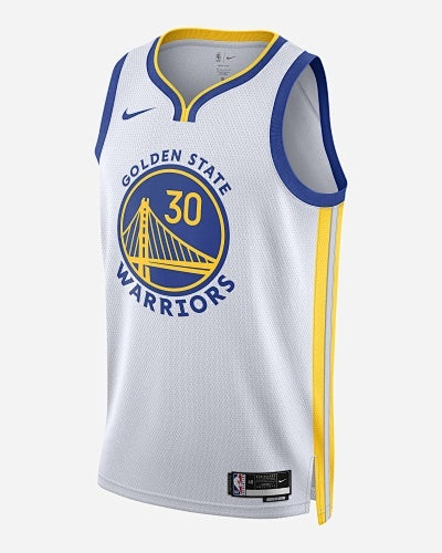 23rd season Warriors home white
