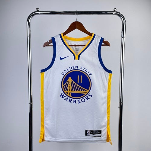23rd Season Warriors V-neck White No. 11 Thompson