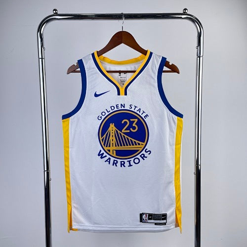 23rd Season Warriors V-neck White No. 23 Green