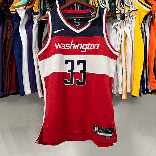 23rd Season Wizards Away Red No. 33 Kuzma