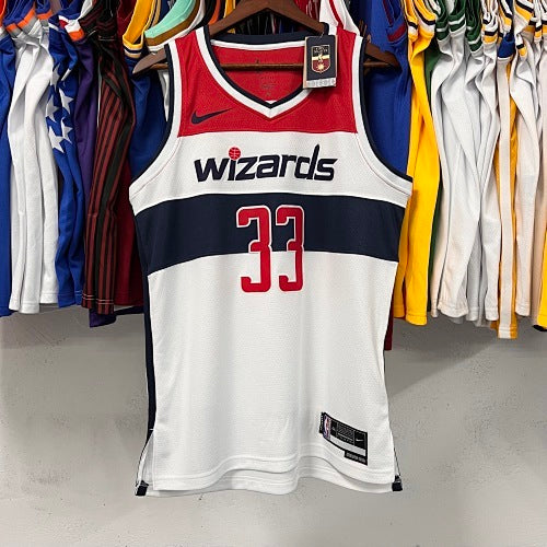 23rd Season Wizards Home White No. 33 Kuzma