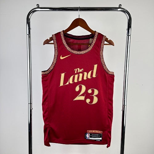 24th Season Cavaliers City Edition No. 23 James