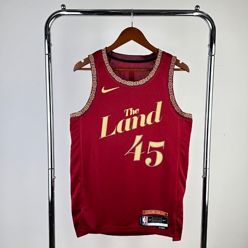 24th Season Cavaliers City Edition No. 45 Mitchell