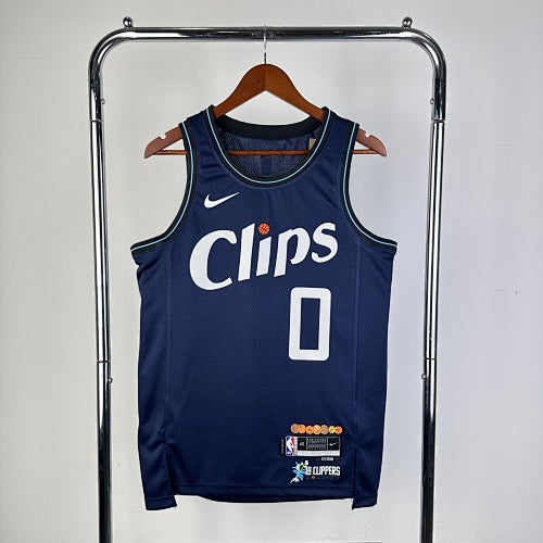 24th Season Clippers City Edition No. 0 Westbrook