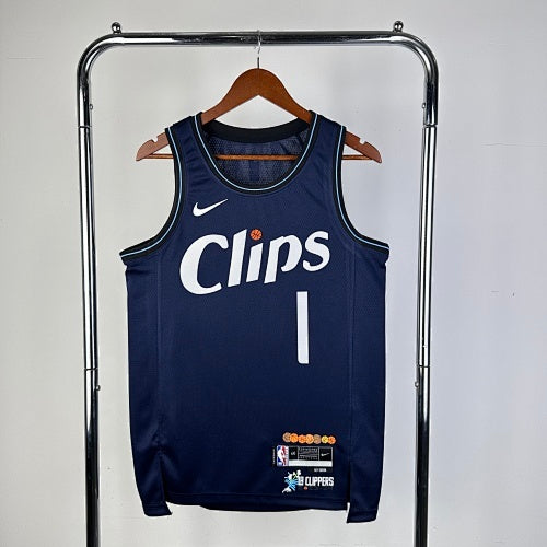 24th season Clippers City Edition No. 1 Harden