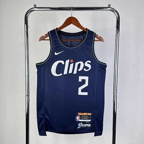 24th Season Clippers City Edition No. 2 Leonard