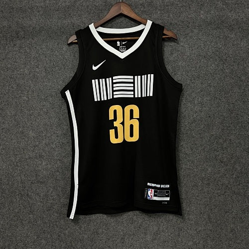 24th Season Grizzlies City Edition No. 36 Smart