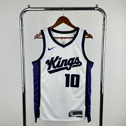 24th Season Kings Home White No. 10 DeRozan