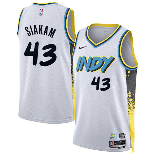 24th Season Pacers City Edition No. 43 Silkam