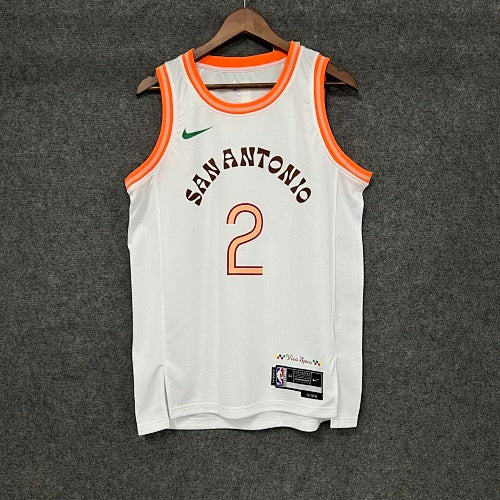 24th Season Spurs City Edition No. 2 Leonard