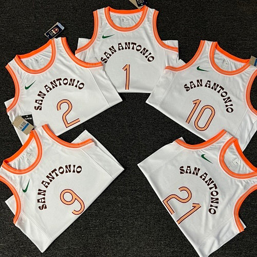24th Season Spurs City Edition White