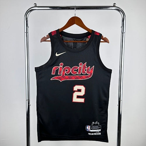 24th Season Trail Blazers City Edition No. 2 Ayton
