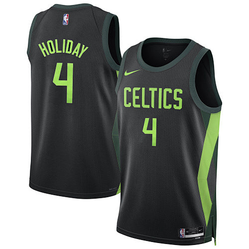 25th Season Celtics City Edition No. 4 Holiday