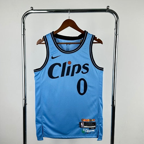 25th Season Clippers City Edition No. 0 Westbrook