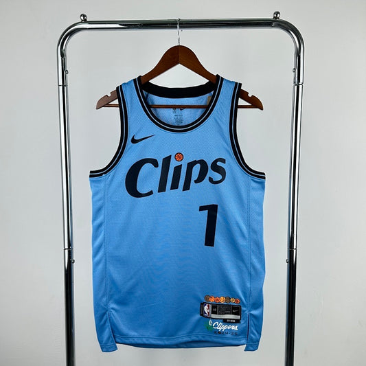 25th Season Clippers City Edition No. 1 Harden