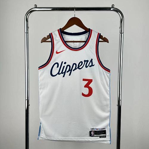 25th Season Clippers White No. 3 Paul