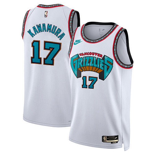 25th Season Grizzlies Retro No. 17 Yuki Kawamura
