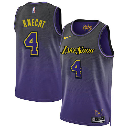 25th Season Lakers City Edition No. 4 Knecter