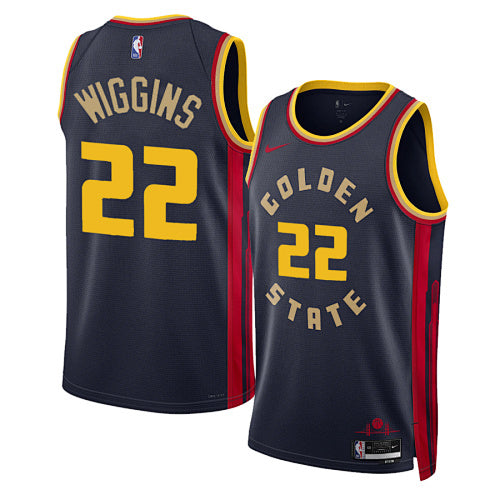 25th Season Warriors City Edition No. 22 Wiggins