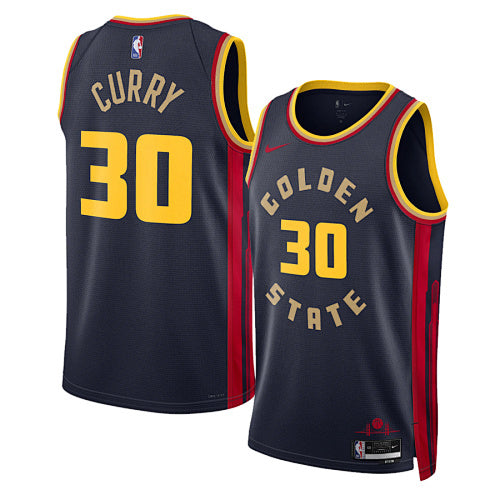 25th Season Warriors City Edition No. 30 Curry