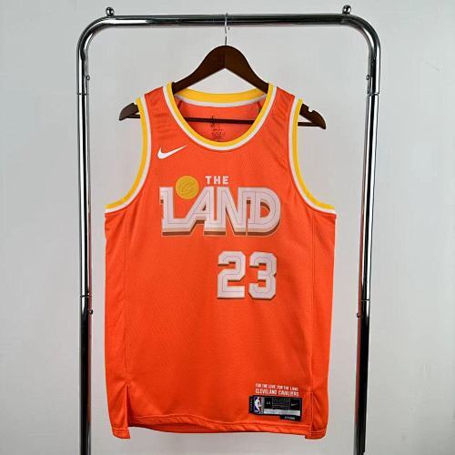 26th Season Cavaliers City Edition No. 23 James