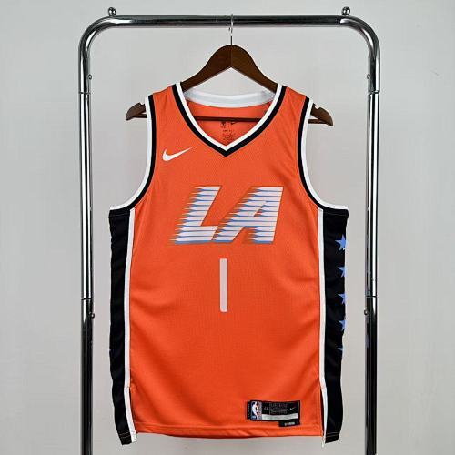 26th season Clippers City Edition No. 1 Harden
