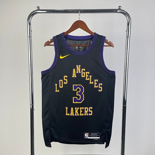 26th Season Lakers City Edition No. 3 Davis