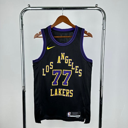 26th Season Lakers City Edition No. 77 Doncic