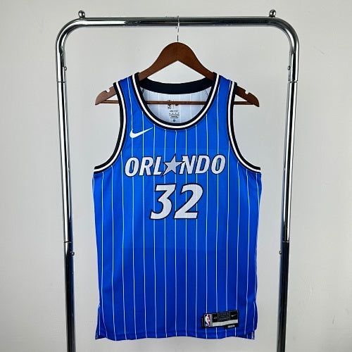 26th Season Magic Away Blue No. 32 O'Neal
