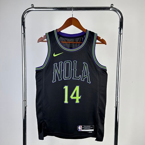 26th Season Pelicans City Edition No. 14 Ingram