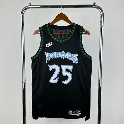 26th Season Timberwolves Retro No. 25 Rose