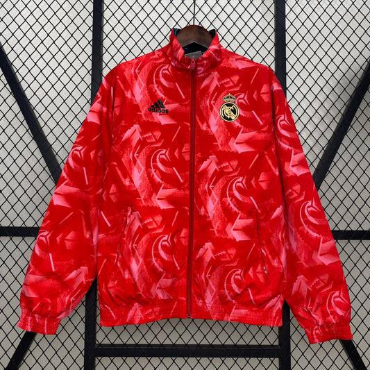 24/25 Real Madrid trench coat reversible