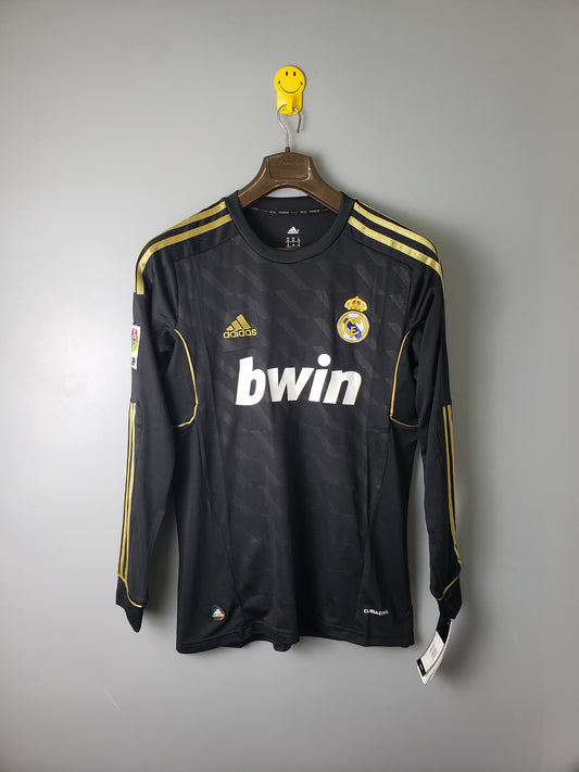 12/13 Real Madrid black long sleeve Retro Jersey