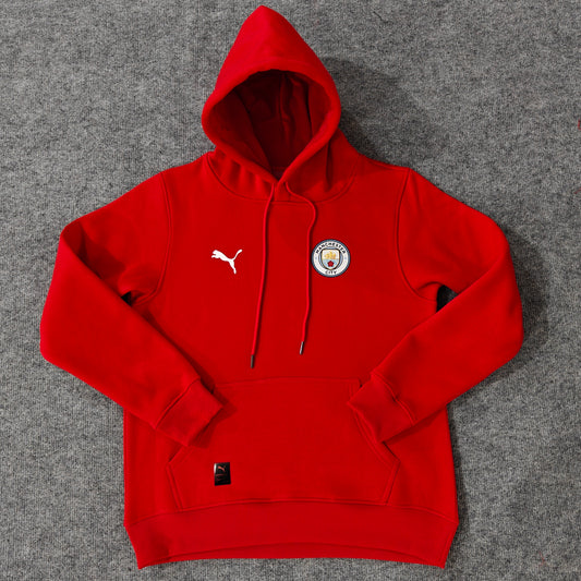 Manchester City Hoodie - Red