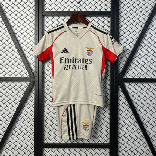25/26 Benfica Away Kids Jersey
