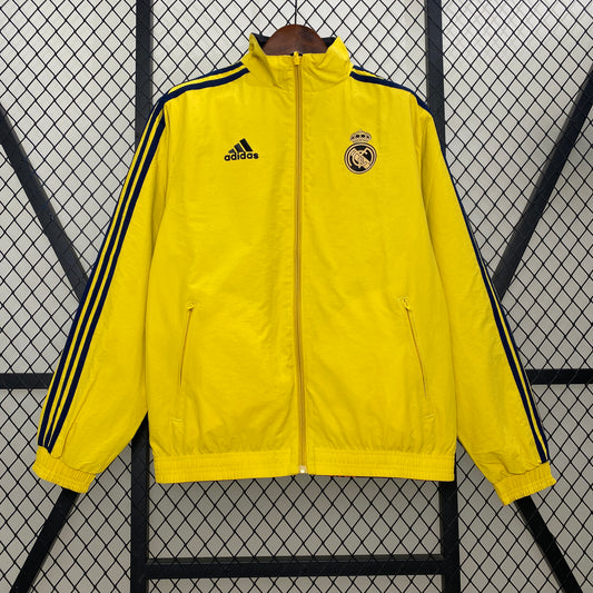 24/25 Real Madrid trench coat reversible