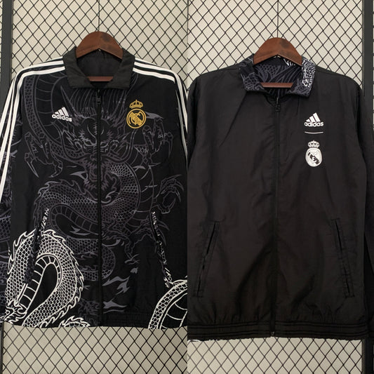 23/24 Real Madrid Trench Coat Reversible