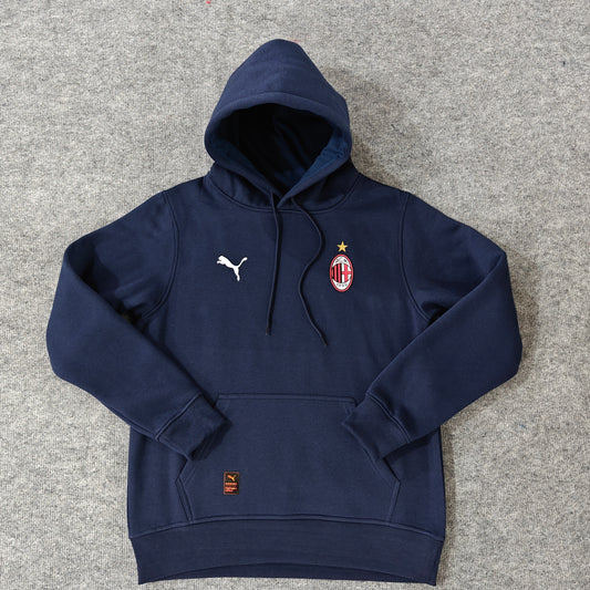 AC Milan Hoodie - Blue Navy