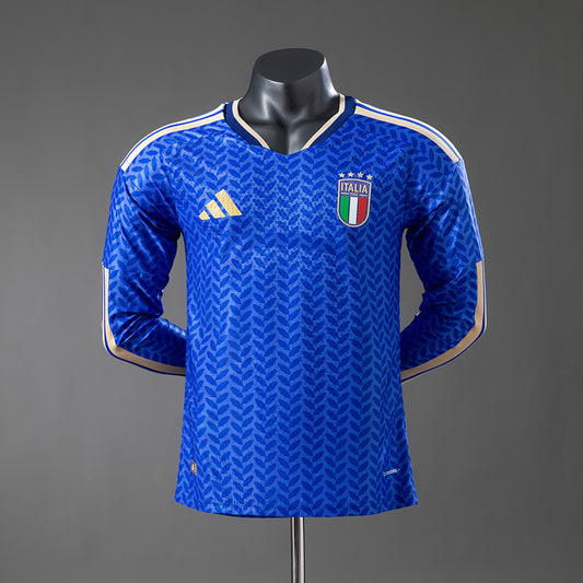 Italy 2026 World Cup Home Long-Sleeve Jersey