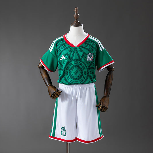 Mexico 2026 World Cup Home Kids Jersey
