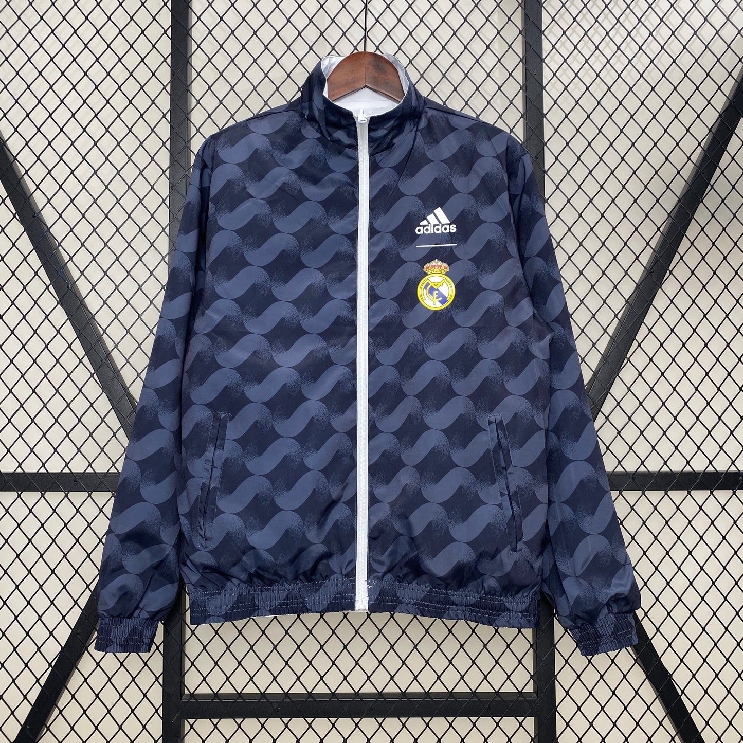 24/25 Real Madrid trench coat reversible