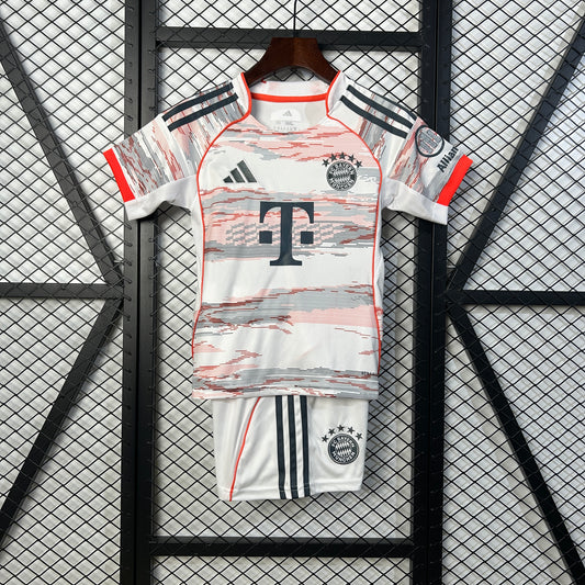 25/26 Bayern Away Kids Jersey
